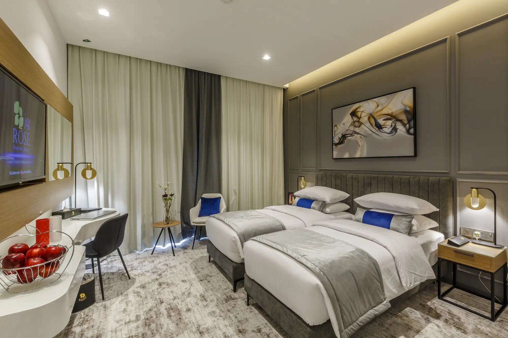 Rose Hotel Group Executive Twin Room 2 _U8A5819