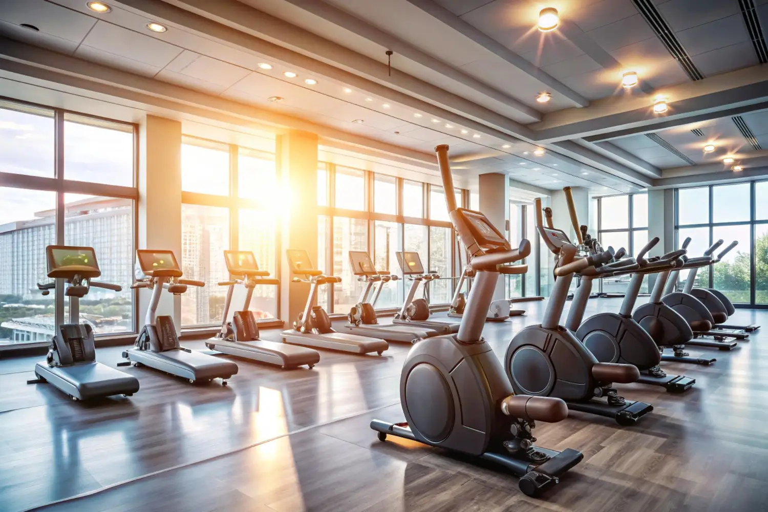 Rose Hotel Group Why Rose Park Hotel Provide the best amenities in Al Barsha 2 A hotel fitness center