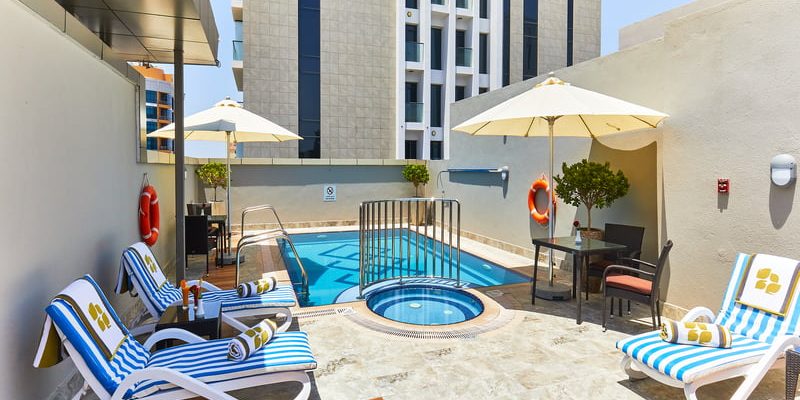 Rose Park Hotel - Al Barsha pool